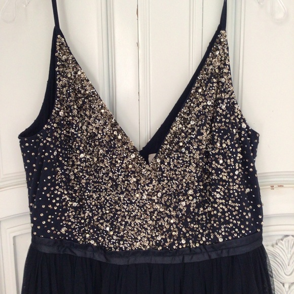 BLDN ANTHROPOLOGIE AVERY GOWN - Picture 4 of 7